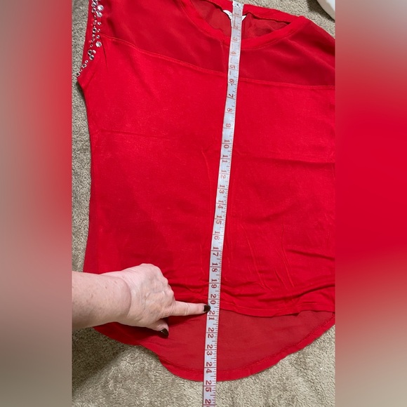 GUESS Top With Rhinestones Size XS - Picture 5 of 6